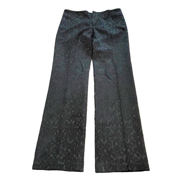 Danapari Paris Black Jacquard Pants Sz T8 - Picture 2 of 16